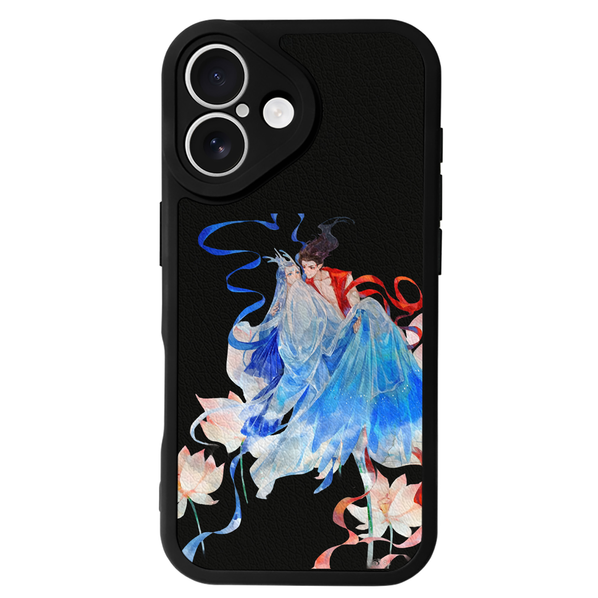 （画像用） Ne Zha 2 ナタ 魔童の大暴れ 【iPhone 16シリーズ対応】シリコンスマホケース（レザー調） 材質：シリコン